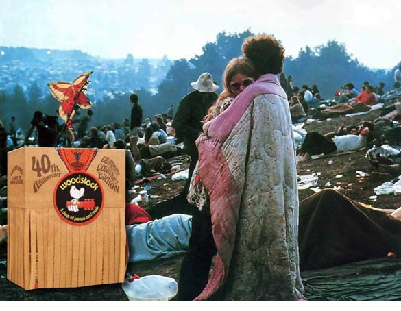 Woodstock, cuarenta años después, y en el salón de casa